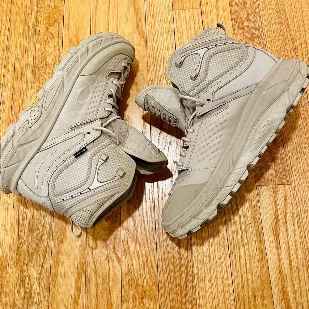 Hoka One One Tor Ultra Hi 2 Waterproof Boot Limited Edition Color: Simply Taupe